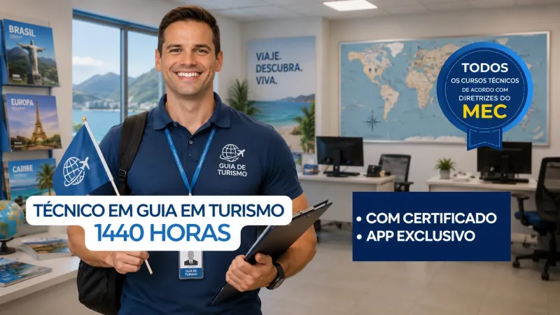 TÉCNICO EM GUIA EM TURISMO POR COMPETÊNCIA